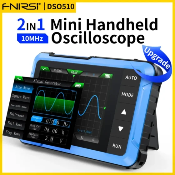 New DSO510 DSO153 10MHz Bandwidth 48MS/s Sampling Rate Mini Handheld Electronic Measurement Tools 1