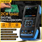 FNIRSI 2C23T Handheld Digital Oscilloscope Multimeter + Function Signal Generator  2023 Latest 3IN1 Dual Channel 10MHZ*2 50MS/s 1