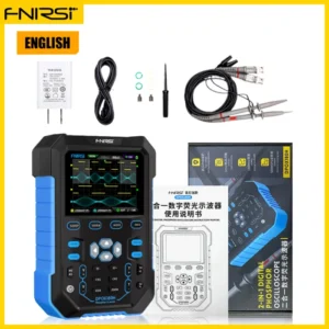 FNIRSI DPOX180H Handheld Dual Channel Digital Oscilloscope 180MHz-3DB 2 In 1 Function Signal Generator Fluorescence Display ZOOM 8