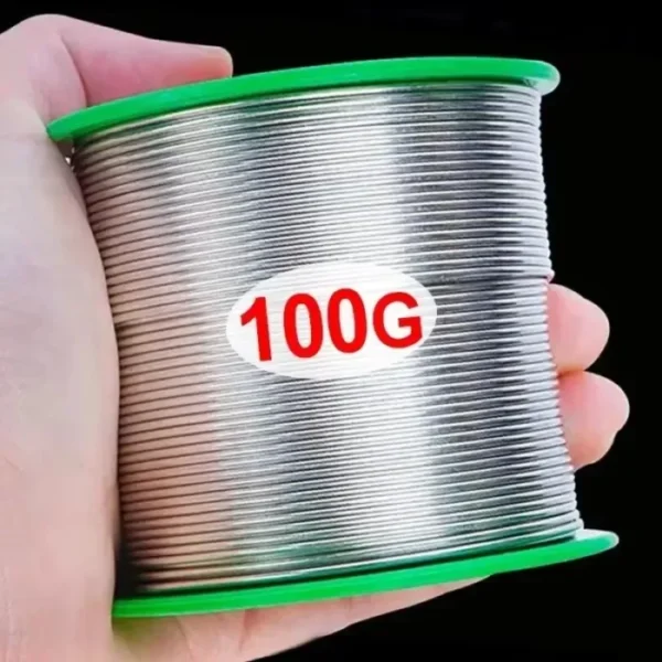 20/100g Low Temperature Easy Melt Solder Wire Universal Silver Welding Rod Cored Weld Wire No Need Solder Powder Soldering Rods 1