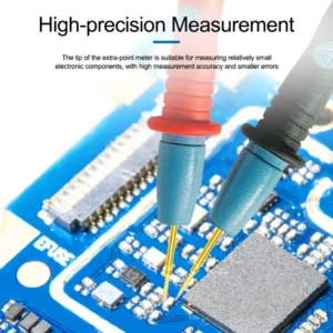 SUNSHINE Test Lead Pen SS-024A for Multimeter 1000V 20A Anti-burn/freeze PVC High Precision Super-pointed Precision Test Tool 2