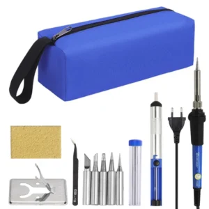 Adjustable Temperature Electric Soldering Iron 220V 110V 60W 80W Welding Solder Rework Station Heat Pencil Tips Repair Tools 12