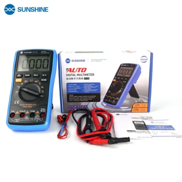 SUNSHINE DT-17N Auto Range LCD Display Multimeter Digital Multimeter Automatic Digital Instrument Tester for Repair Tools 6