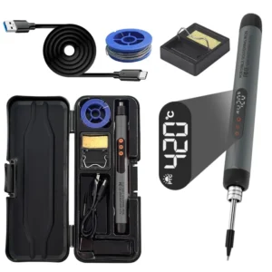 USB soldering iron mini small soldering iron set portable household type-C interface 800mAh battery Adjustable temperature 9