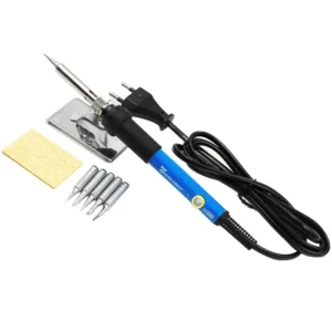 Adjustable Temperature Electric Soldering Iron 220V 110V 60W 80W Welding Solder Rework Station Heat Pencil Tips Repair Tools 7