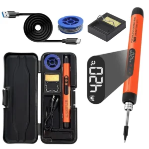 USB soldering iron mini small soldering iron set portable household type-C interface 800mAh battery Adjustable temperature 8