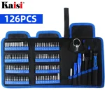 Kaisi Screwdriver Set Precision Screwdriver Tool Kit Magnetic Phillips Torx Bits 126 in 1 For Phones Laptop PC Repair Hand Tool 1