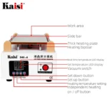 Kaisi 946A LCD Screen Touch Screen Separator Built-in Pump Vacuum Glass 7in LCD Separator Machine Screen Disassemble Repair Tool 3