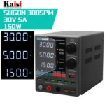 SUGON 3005PM Adjustable DC Power Supply 30V 5A 4 Digit Digital Lab Bench Power Stabilized Power Supply Voltage Regulator Switch 1