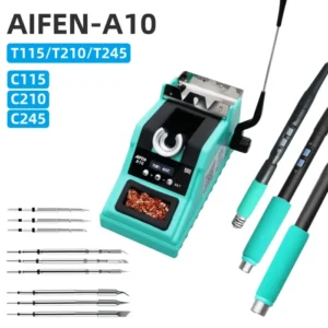 AIFEN A10 Soldering Station Compatible Original Soldering Iron Tip 210/245/115 Handle Control Temperature Welding Rework Station 1