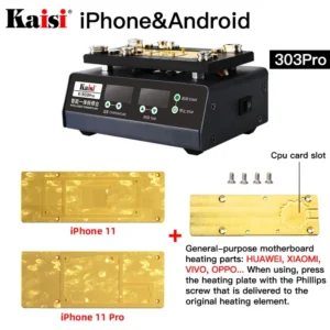 Kaisi 303pro Motherboard Heating Station Separation Explosion Proof Tin Preheating Platform For iPhone13/12/11ProMax/X/XS MAX 9