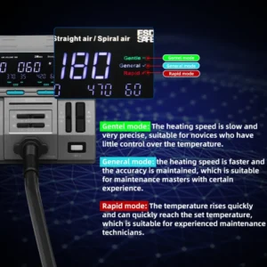 SUGON 8650 1300W Hot Air Rework Station 3 Mode Digital Display Intelligent BGA Rework Station For BGA PCB Chip Repair Tool 2