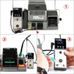 2 in 1 Soldering Station LCD Digital Display Welding Rework Station Soldering Iron Kit Original C210 C115 For SUGON T3602 6