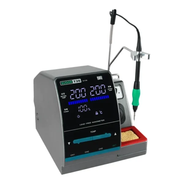 SUGON T36 Nano Soldering Station 1S Rapid Heating With Original Soldering Tip For Integrated Circuit Component Welding Repair 3