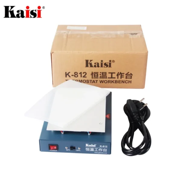 Kaisi LCD Screen Separator Heating Platform 110/220V Glass Removal Smooth Plate Phone Repair Machine Plate Station 6