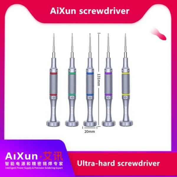 AIXUN Ultra-hard screwdriver Apple Android phone repair and disassembly tool ultra-hard screwdriver insert screwdriver magnetic 1