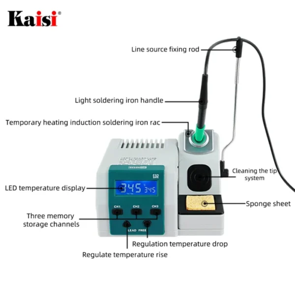 SUGON T26 Soldering Station Lead-free 2S Rapid Heating Soldering Iron Kit Original Handle universal 80W Power Heating System 4