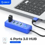 ORICO 5Gbps USB 3.0 HUB Colorful 4 Ports High Speed Mini Splitter OTG Adapter For Desk PC Computer Accessories HUAWEI Xiaomi 1