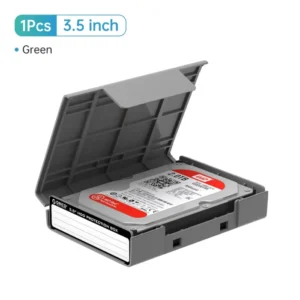 ORICO HDD ProtectIon Box 3.5 Inch External Storage Box For HDD SSD With label Design Moisture-proof 9