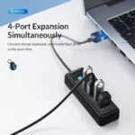 ORICO 5Gbps USB 3.0 HUB Colorful 4 Ports High Speed Mini Splitter OTG Adapter For Desk PC Computer Accessories HUAWEI Xiaomi 6