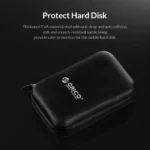 ORICO 2.5 Inch HDD Box Bag Case Portable Hard Drive Bag for External Portable HDD hdd box case storage Protection Black/Red/Blue 3