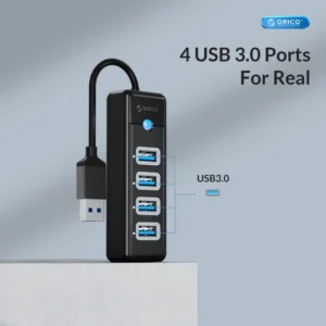 ORICO 5Gbps USB 3.0 HUB Colorful 4 Ports High Speed Mini Splitter OTG Adapter For Desk PC Computer Accessories HUAWEI Xiaomi 2