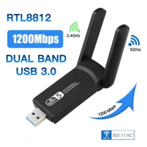 5G 6G 1800Mbps Wireless Network Card USB 3.0 WIFI Adapter Dual Band Usb3.0 Lan Ethernet Driver Free Bluetooth5.0 Adapter for PC 7