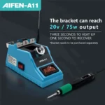 AIFEN A11 USB Soldering Station Charging Soldering Iron Portable For Cell-Phone Repair Welding Tools Compatible C210 Handle 4