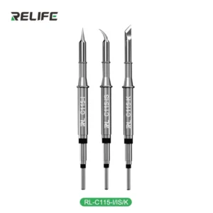 RELIFE Super Fine C210 T245 C245 Soldering Tip C210 C115 Soldering Iron Tip for GVM T210 GVM T115 Professional Soldering Station 4