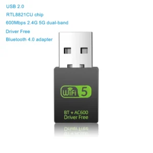 5G Wifi Adapter WiFi Usb 3.0 Adapter 1200Mbps Wireless Network Card Wifi Dongle Receiver Lan Ethernet Adaptor For Pc Laptop 7