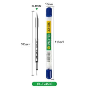 RELIFE Super Fine C210 T245 C245 Soldering Tip C210 C115 Soldering Iron Tip for GVM T210 GVM T115 Professional Soldering Station 8