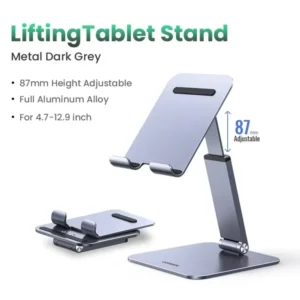 UGREEN Phone Holder Stand Aluminum Cell Phone Stand Tablet Stand Support Mobile Phone For iPhone 16 15 14 Pro Max Xiaomi Samsung 11