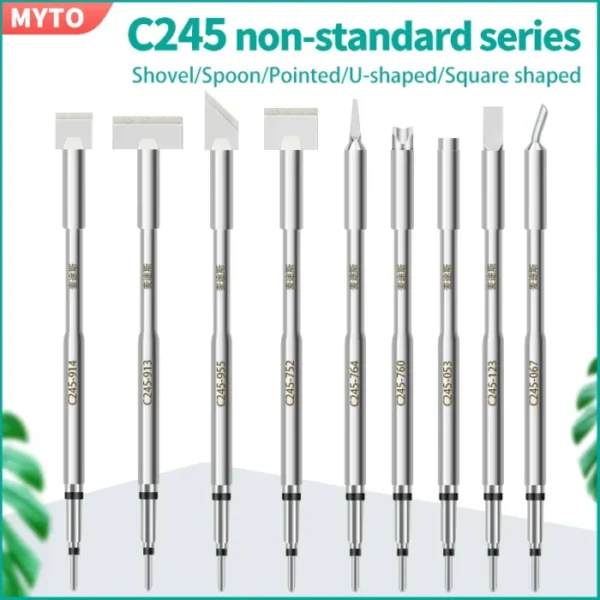 MYTO 1PCS C245-914 789 067 053 123 053 760 764 790 For Universal J BC T245 Non-standard JBC C245 Series Soldering Iron Tips 1