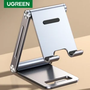 UGREEN Phone Holder Stand Aluminum Cell Phone Stand Tablet Stand Support Mobile Phone For iPhone 16 15 14 Pro Max Xiaomi Samsung 1