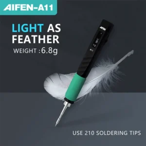 AIFEN A11 USB Soldering Station Charging Soldering Iron Portable For Cell-Phone Repair Welding Tools Compatible C210 Handle 1