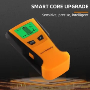 3 in 1 Wall Metal Detector Depth Professional Find Metal Wood Studs AC Voltage Live Wire Detect Wall Scanner Electric Box Finder 2