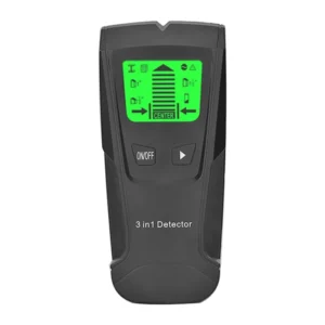 3 in 1 Wall Metal Detector Depth Professional Find Metal Wood Studs AC Voltage Live Wire Detect Wall Scanner Electric Box Finder 8