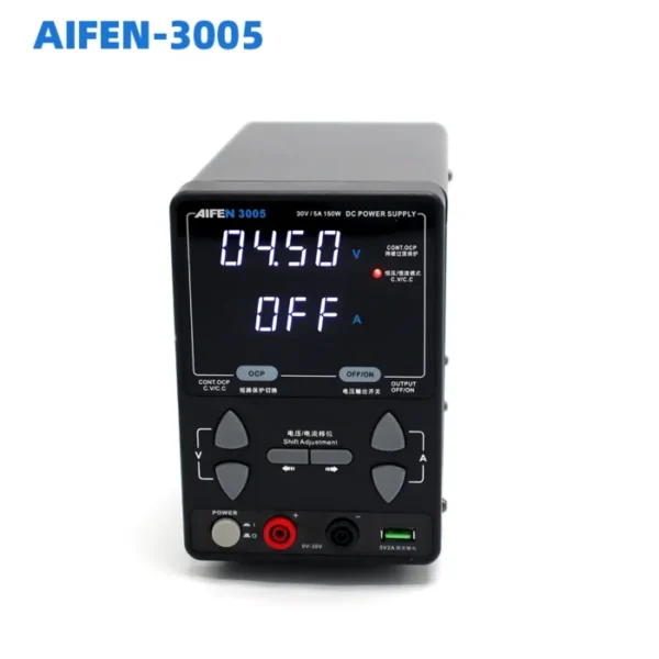 AIFEN 3005 Handy Reparatur 30v 5a einstellbare Wechselstrom ausgangs spannung variable Gleichstrom versorgung 4