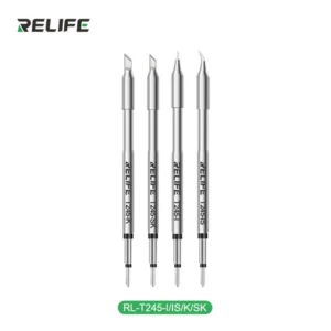 RELIFE Super Fine C210 T245 C245 Soldering Tip C210 C115 Soldering Iron Tip for GVM T210 GVM T115 Professional Soldering Station 6